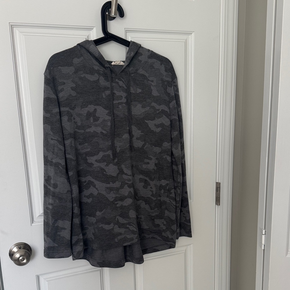 Jane and Delancey Dark Camo Hoodie